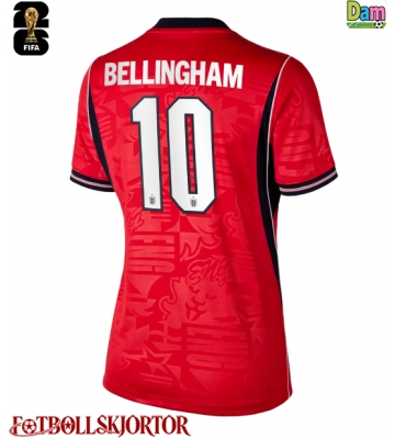 England Jude Bellingham #10 Bortatröja Dam VM 2026 Kortärmad